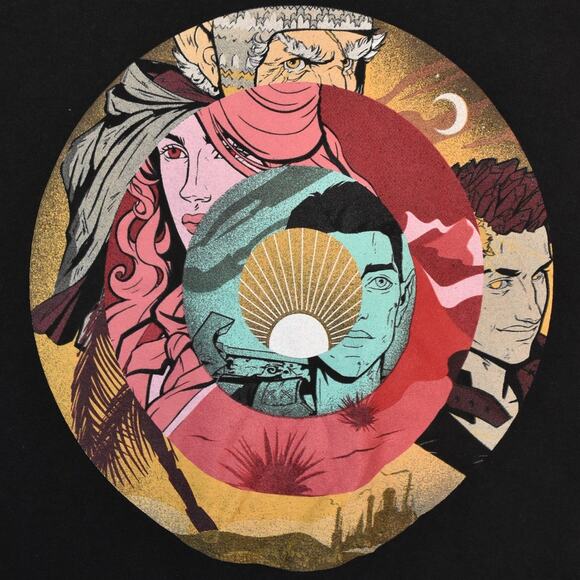 Critical Role Black Crewneck T-Shirt Men's 2X Short Sleeve - Picture 3 of 8